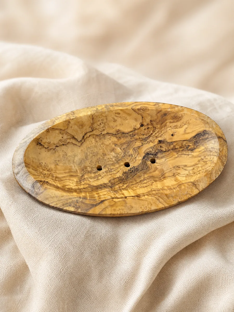 Seifenablage Olivenholz (oval)